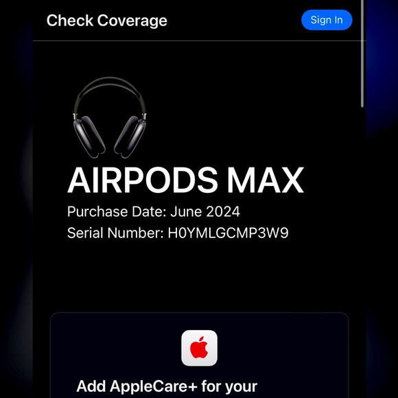 Airpods Max Apple Airpods Insurance Brand New Apple AirPod Max